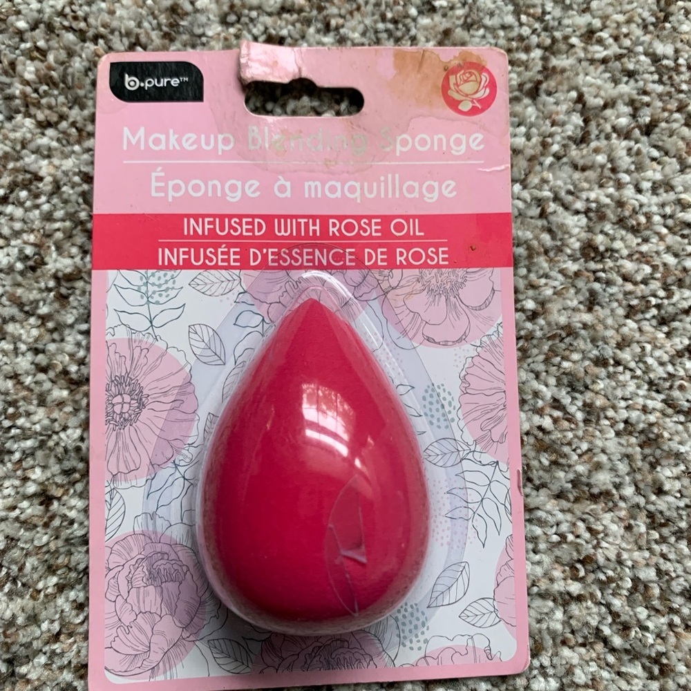 Pink Makeup Blending Sponge